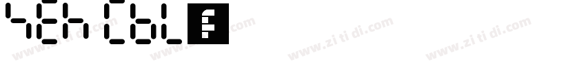 SeH CBL字体字体转换